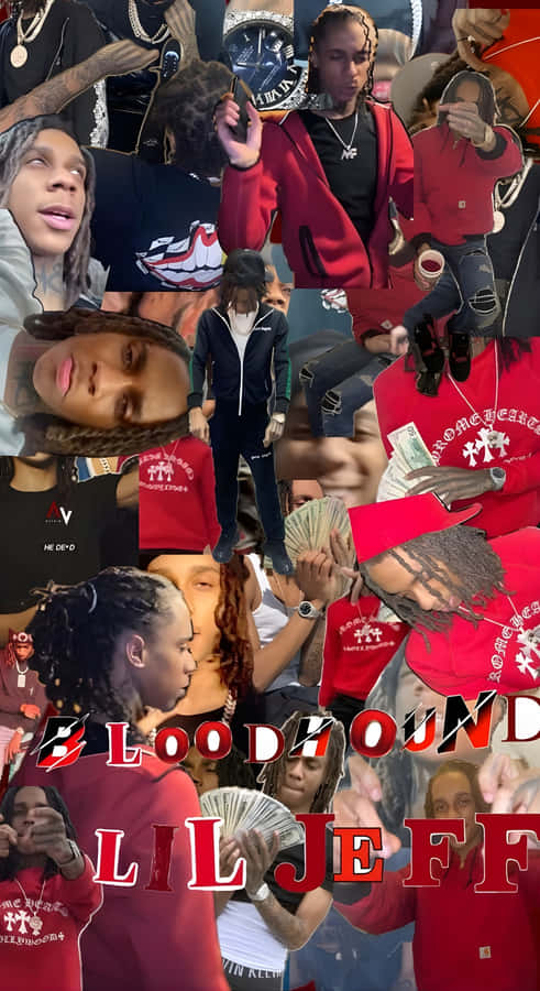 Lil Jeff Style Collage Wallpaper