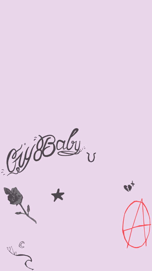 Lil Peep Logo 1440 X 2560 Wallpaper