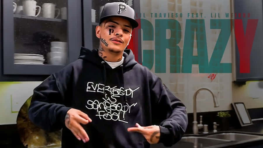 Lil Travieso Crazy Music Video Wallpaper