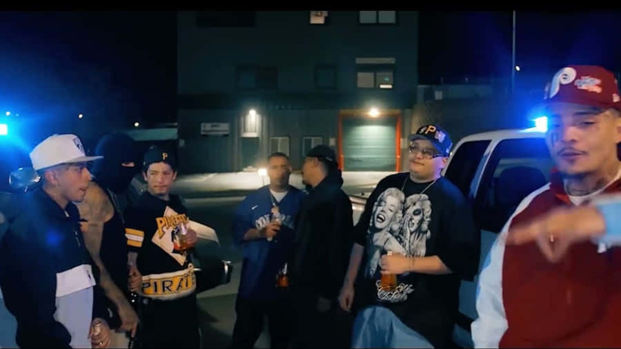 Lil Travieso Nighttime Crew Wallpaper