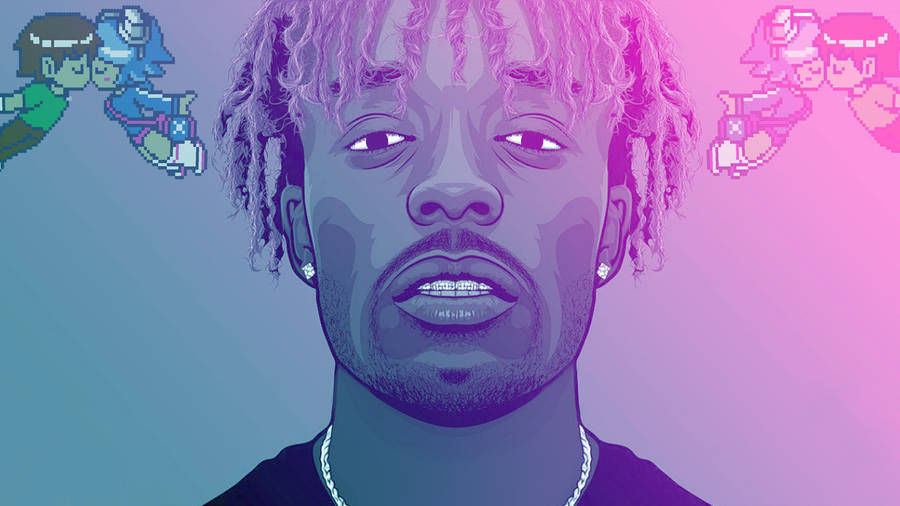 Lil Uzi Vert Is A Talented Teen Rapper Whose Music Is Quickly Catching On With Fans. Wallpaper