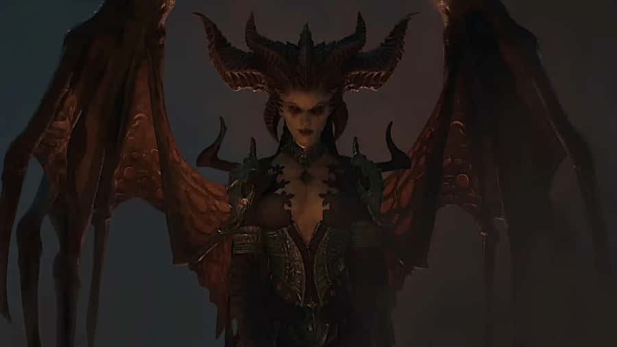 Lilith Demonic Figure Artwork Wallpaper