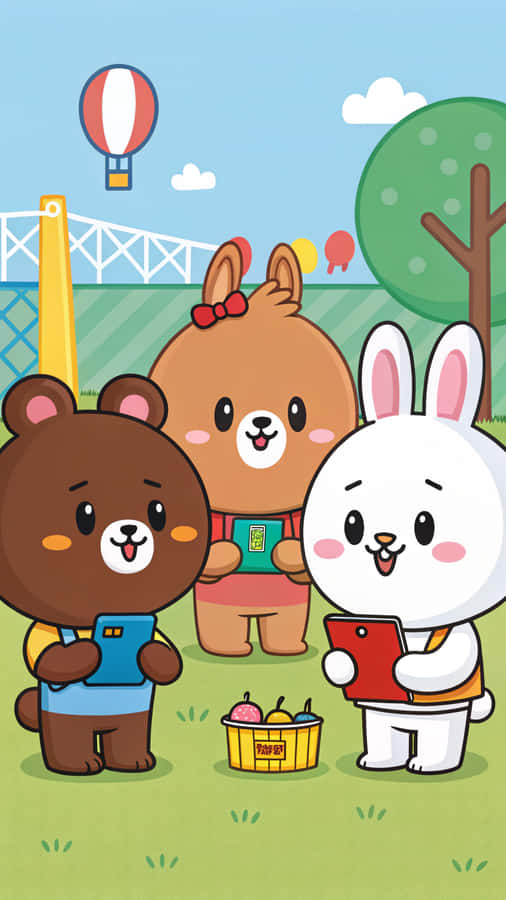 Line Friends Wallpaper Wallpaper