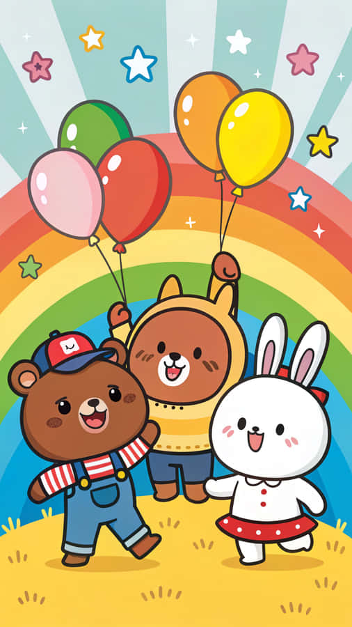 Line Friends Wallpaper Wallpaper