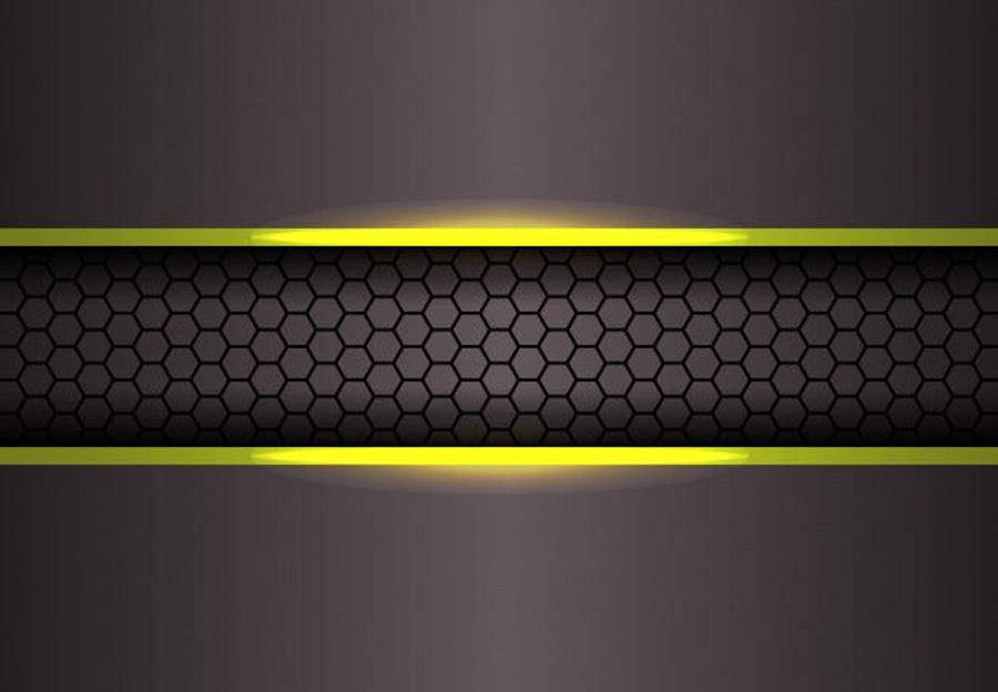 Line Hexagon Youtube Banner Wallpaper