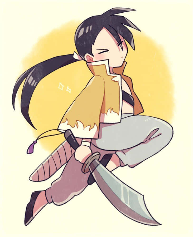 Ling Yao Striking A Confident Pose Wallpaper