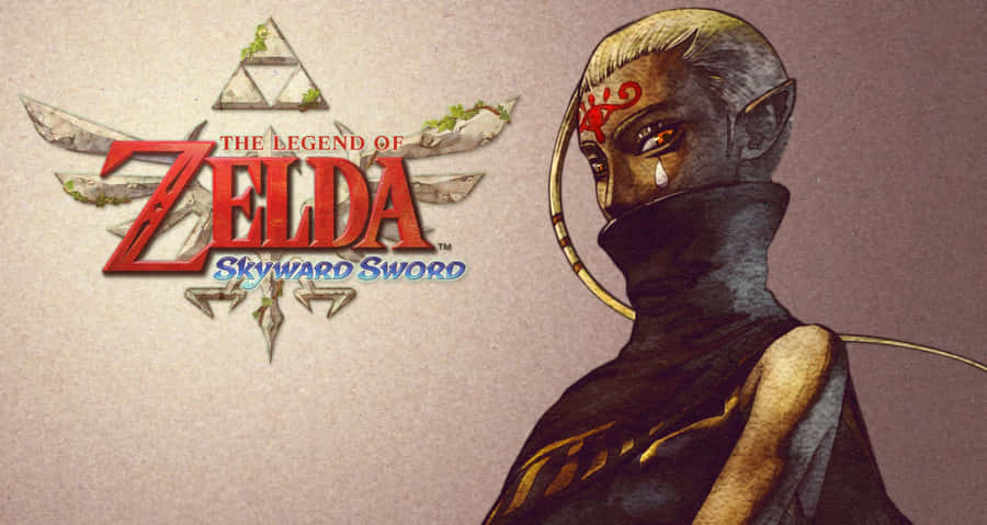 Link And Zelda In The Legend Of Zelda: Skyward Sword Wallpaper