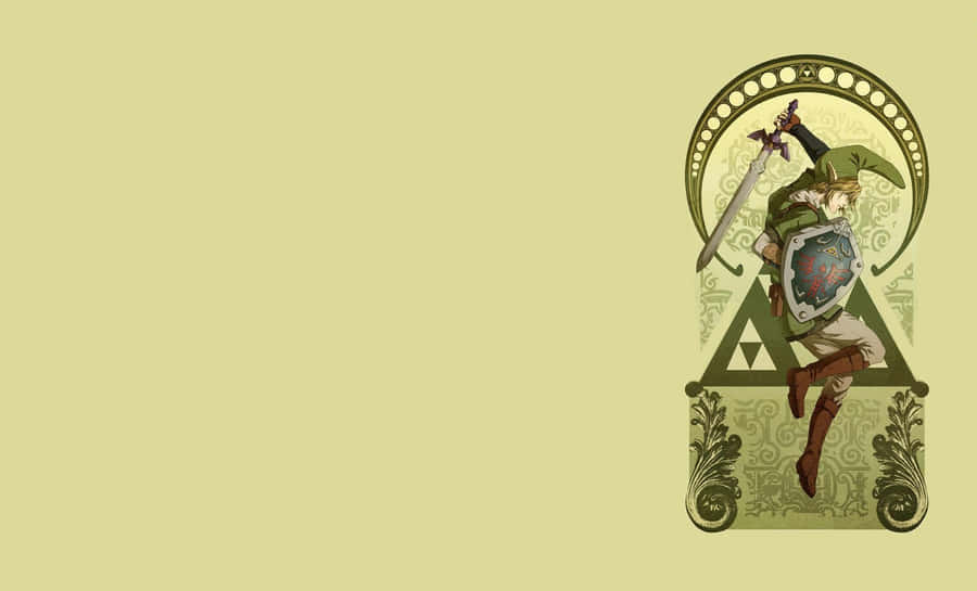 Link Riding Loftwing In The Legend Of Zelda: Skyward Sword Wallpaper