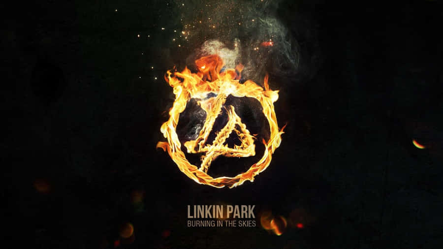 Linkin Park Burning Logo Wallpaper