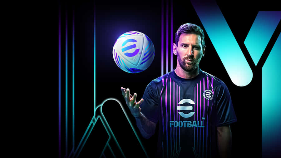 Lionel Messi Football World Cup Promotion4 K Wallpaper