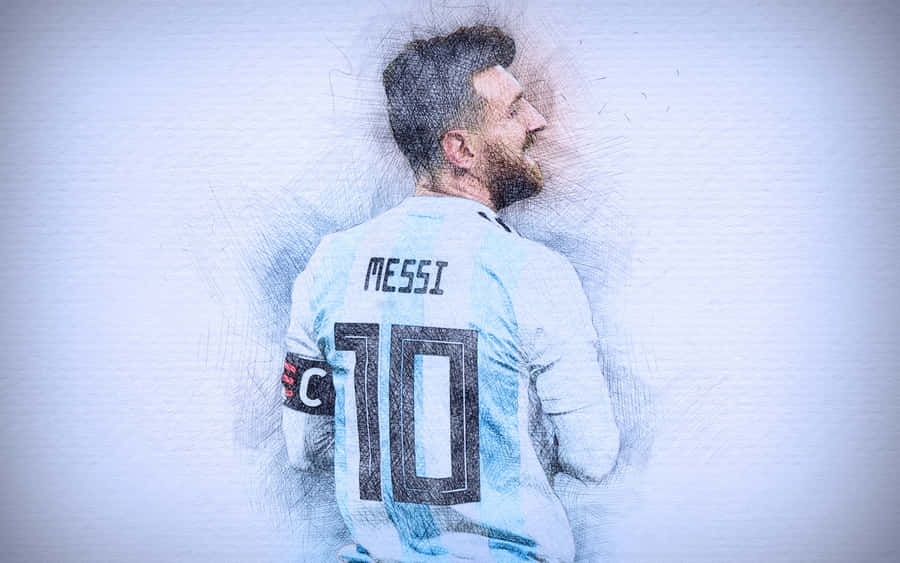 Lionel Messi Looking Cool Wallpaper