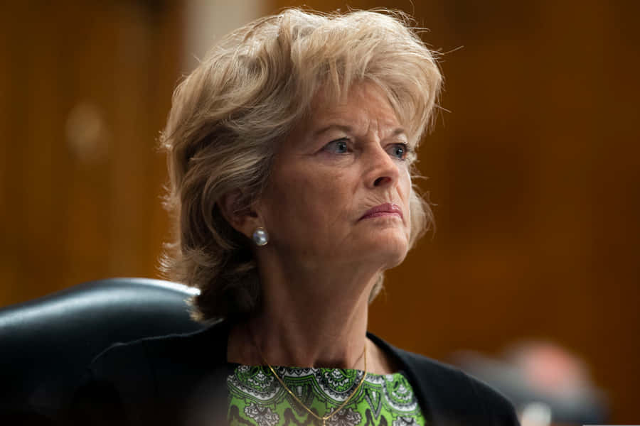 Lisa Murkowski Showcasing Determination And Leadership Wallpaper