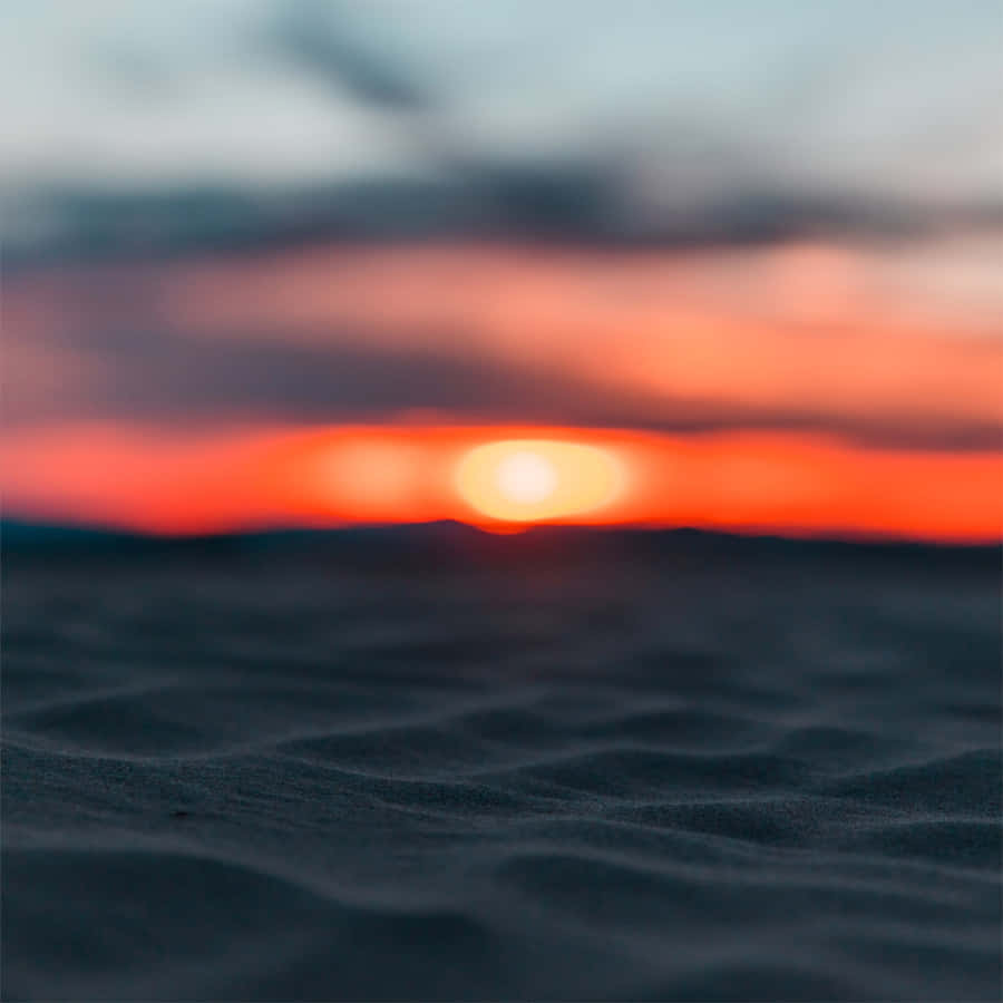 Lit Iphone Blurry Wallpaper