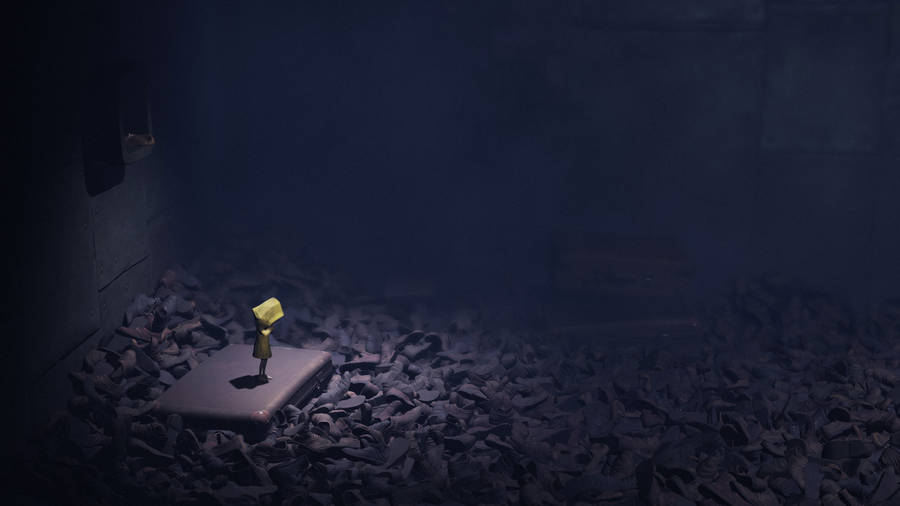 Little Nightmares Shoe Room Wallpaper