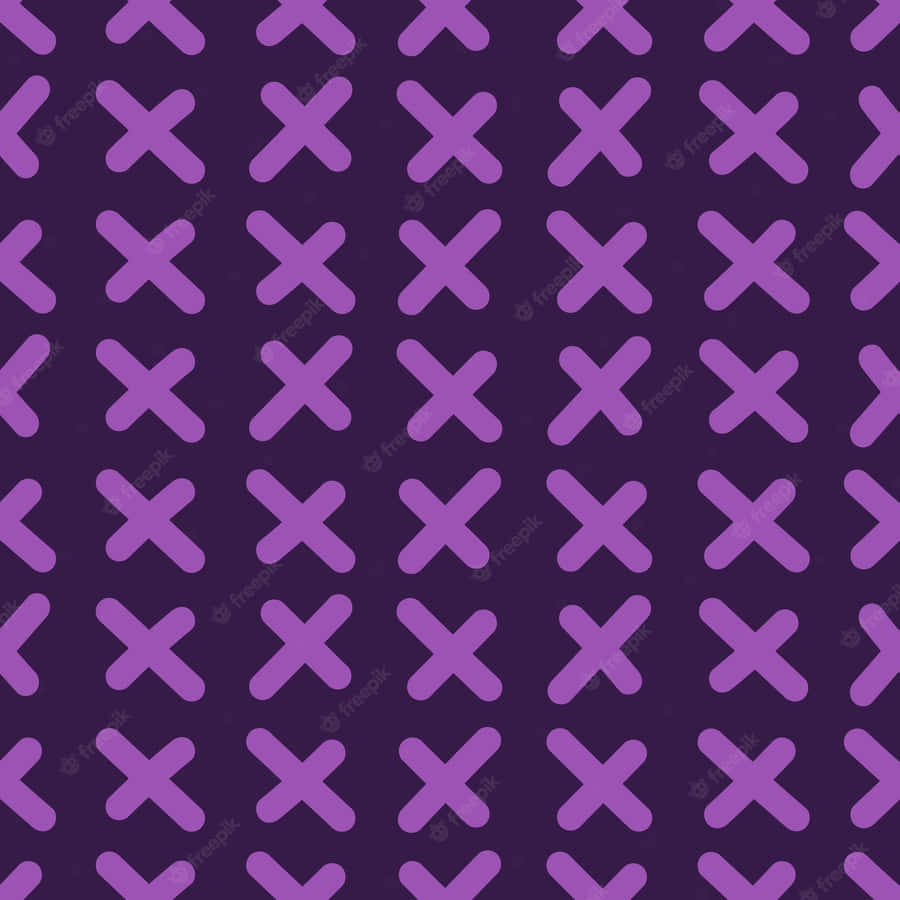 Little Plus Symbol Pattern Wallpaper