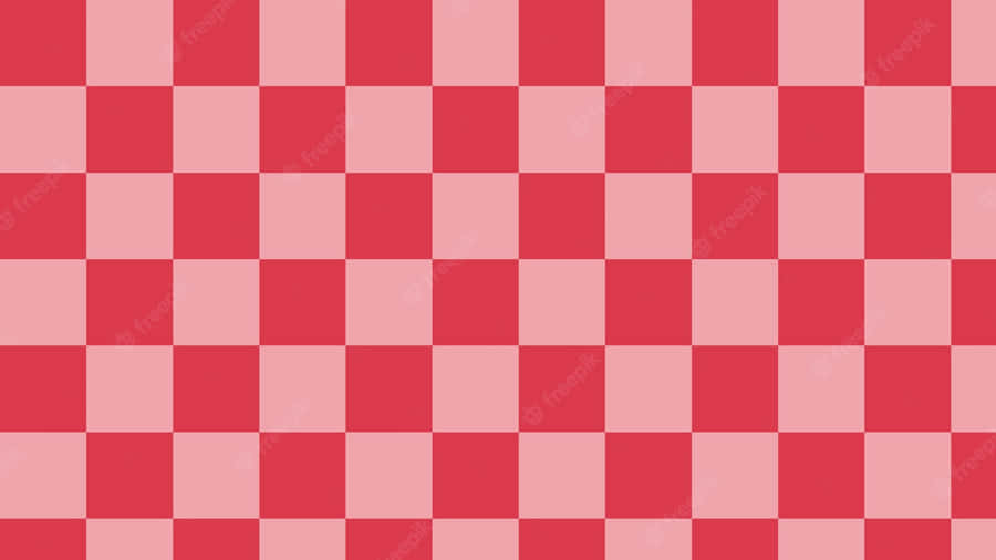 Liven Up Any Room With Red Checkered Decor Wallpaper