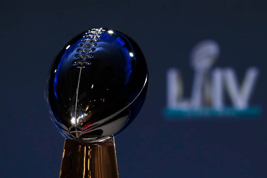 Lombardi Trophy For Super Bowl Liv Wallpaper