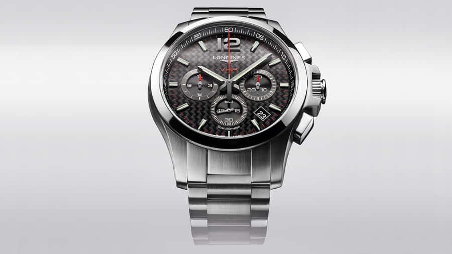 Longines Conquest Vhp Silver Wallpaper