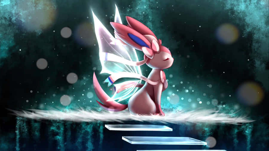 Look At This Adorable Cute Sylveon! Wallpaper
