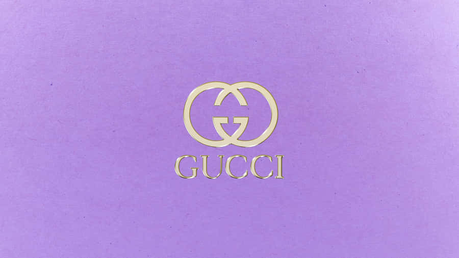 Look Sophistication And Luxury In This Elegant Purple Gucci Look. Wallpaper