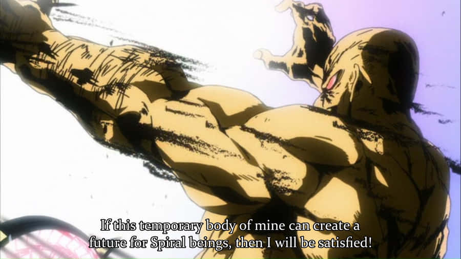 Lordgenome Amidst His Powerful Spiral Energy Wallpaper