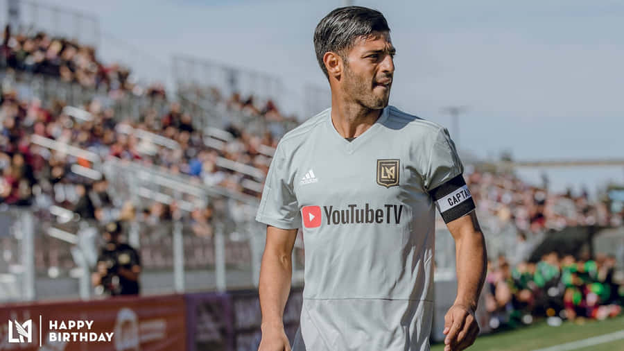 Los Angeles Fc Member Carlos Vela Medium Angle Shot Wallpaper