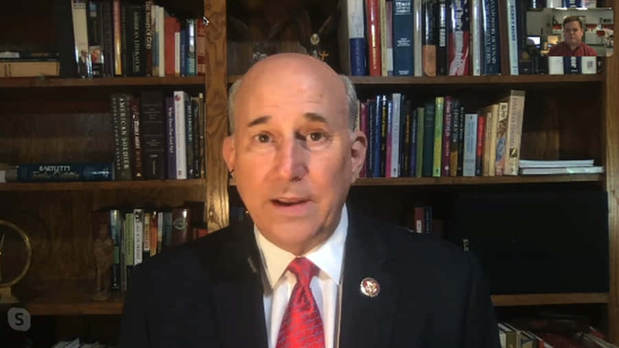Louie Gohmert During Online Interview Wallpaper