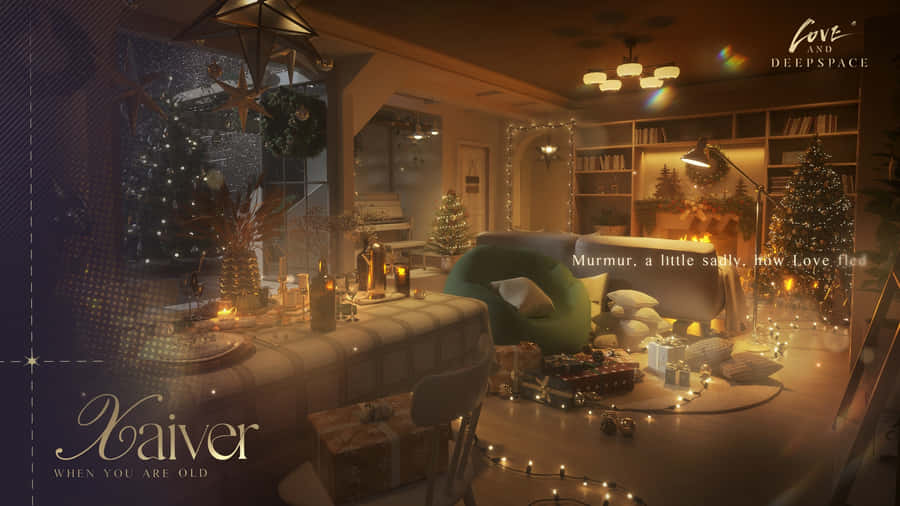 Love And Deepspace Christmas Wallpaper
