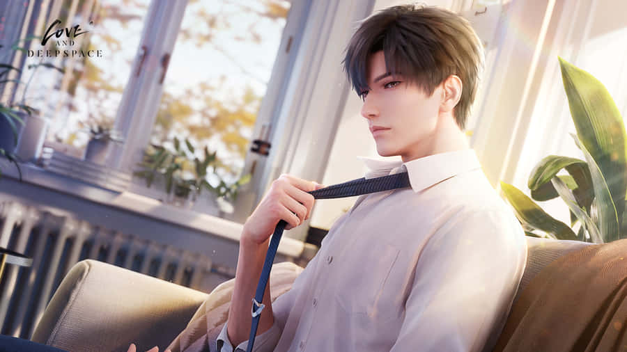 Love And Deepspace Romantic Moment Wallpaper