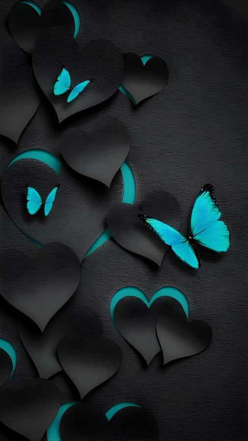 Love Butterfly Art Wallpaper