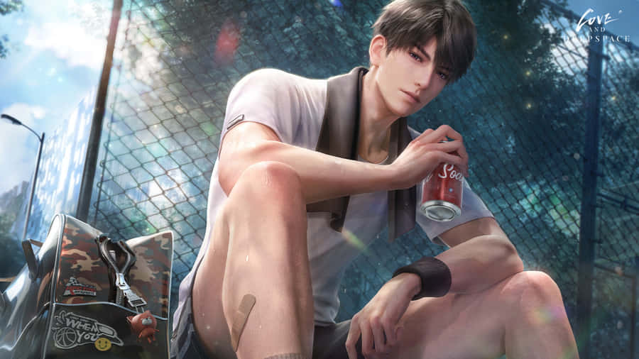 Love In Deep Space Wallpaper