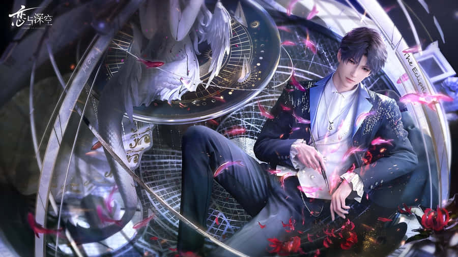 Love In Deep Space Wallpaper