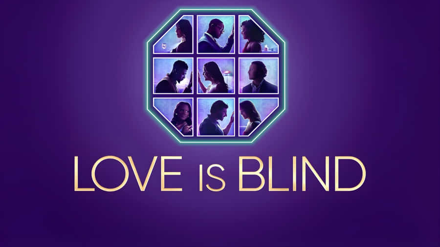 Love Is Blind Show Logo Wallpaper