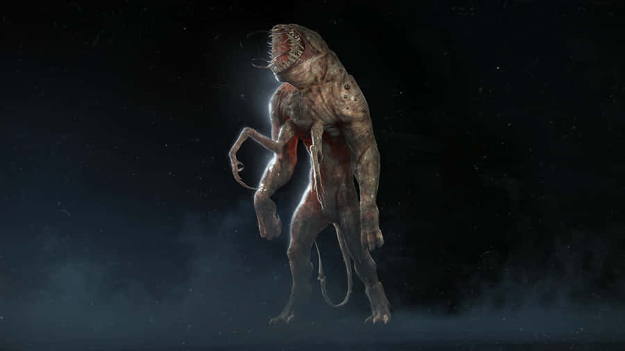 Lovecraft Country Creature Night Scene Wallpaper