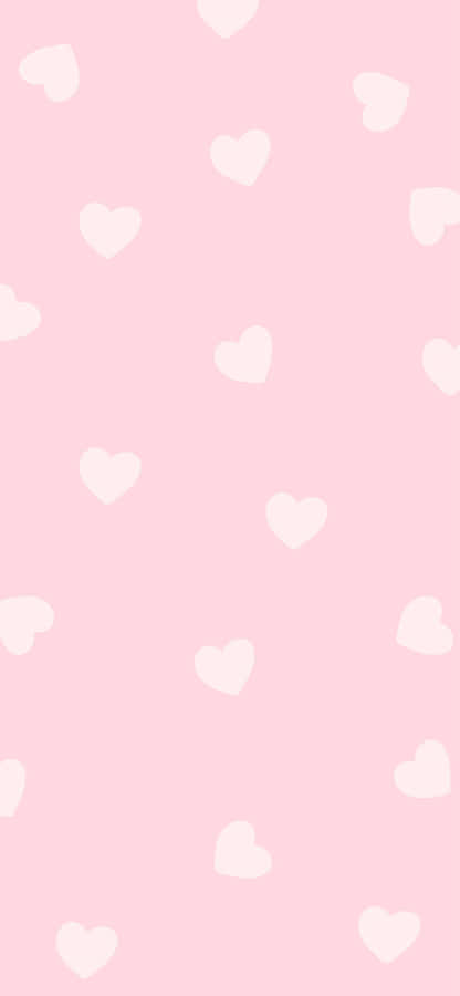 Lovely Heart Digital Art Aesthetic Valentine's Day Wallpaper