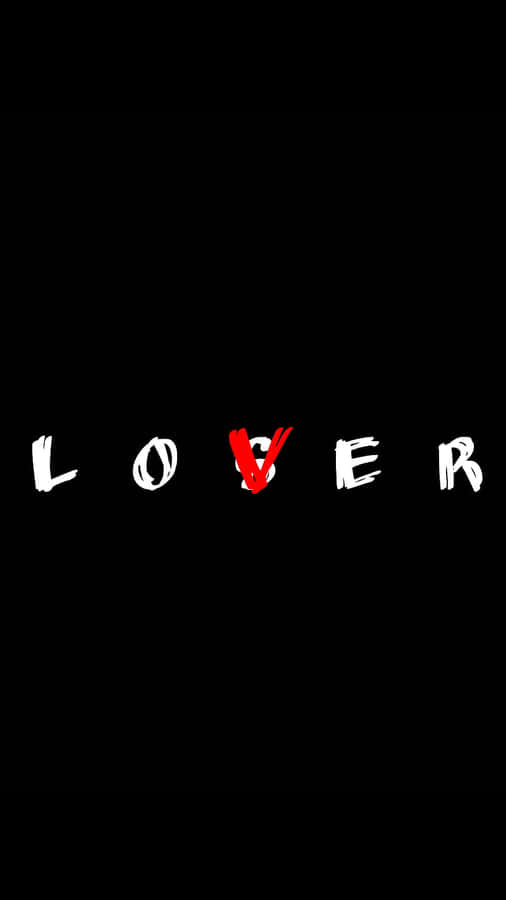 Lover Wordplay Artwork Wallpaper