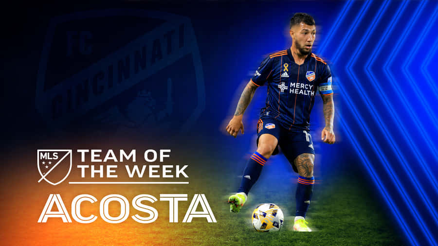 Luciano Acosta Mls F.c. Cincinnati Wallpaper