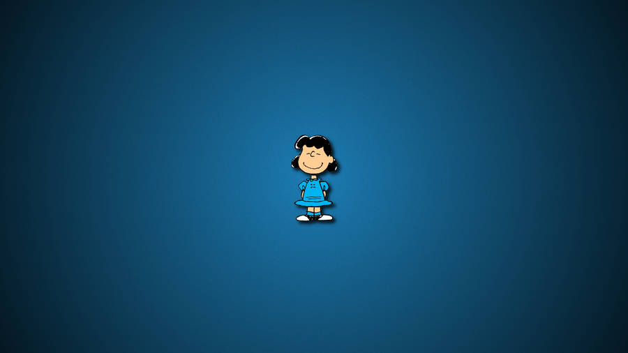 Lucy Van Pelt Minimalist Art Wallpaper