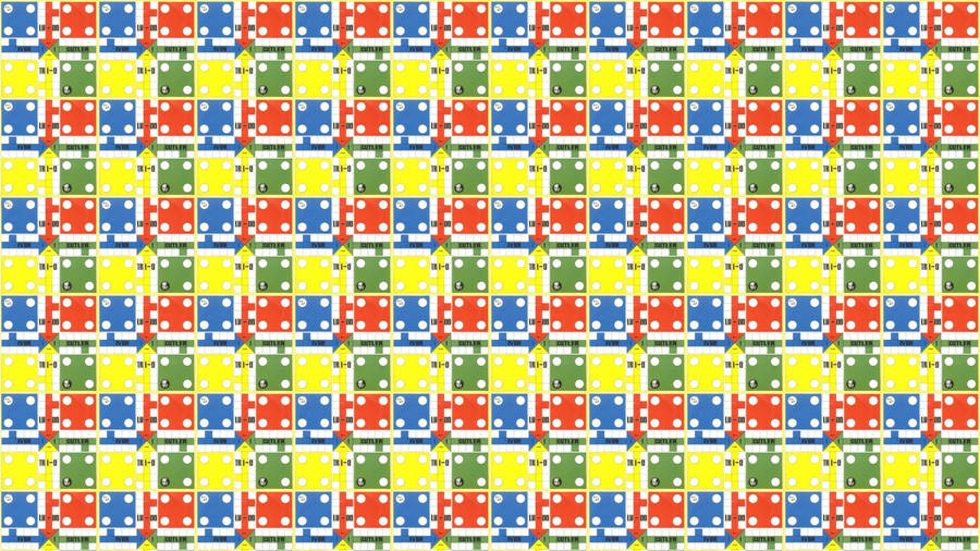 Ludo King Bases Tiled Wallpaper