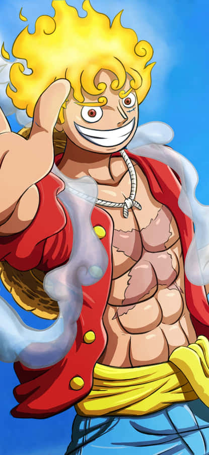 Luffy Gear5 Anime Character Wallpaper