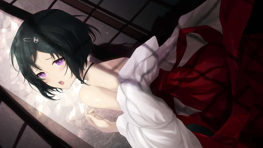 Luka Urushibara In A Tranquil Pose Wallpaper