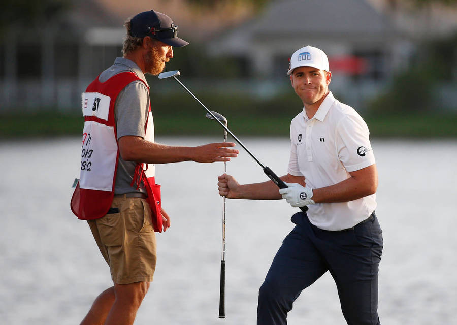 Luke List With Golf Caddie Wallpaper