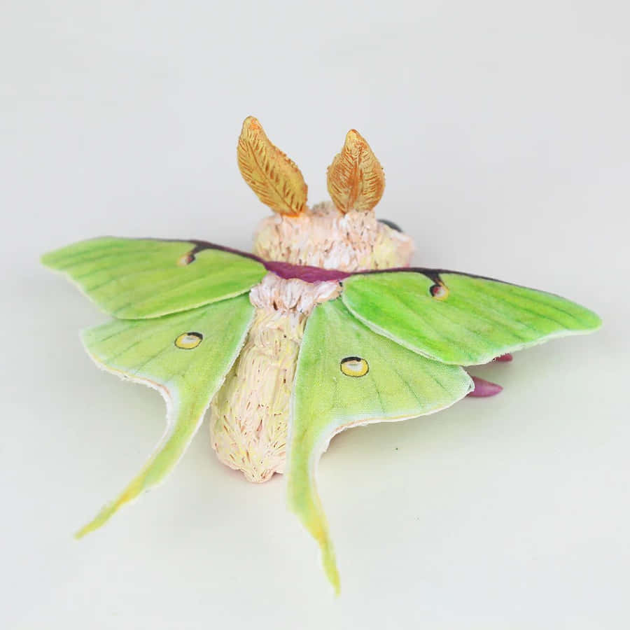 Luna Moth Close Up Wallpaper