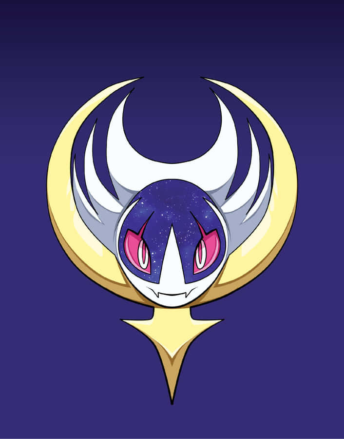 Lunala Head Wallpaper
