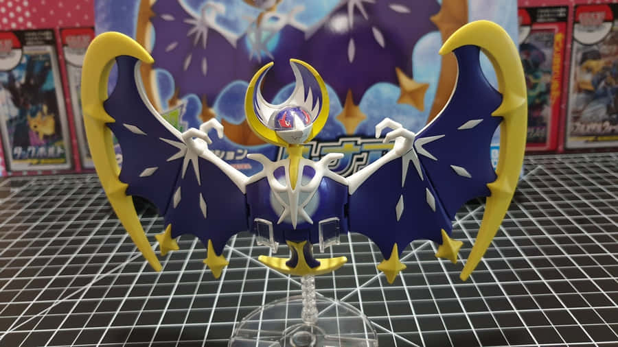 Lunala Toy With Stand Wallpaper