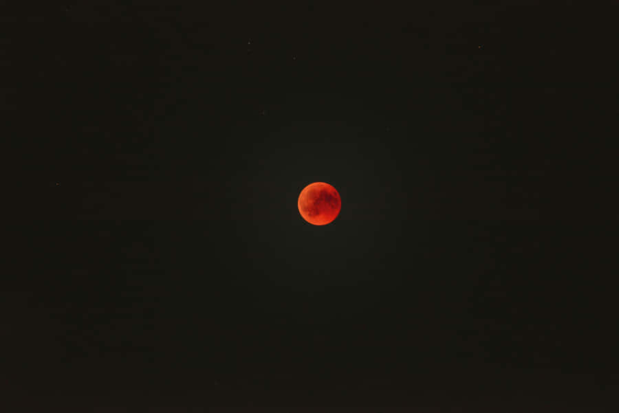 Lunar Eclipse Red Moon Wallpaper
