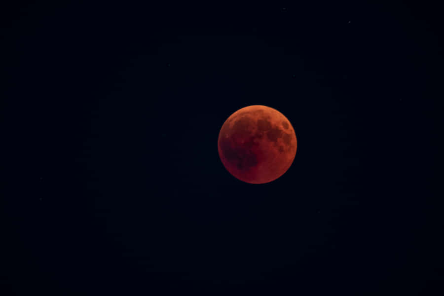 Lunar_ Eclipse_ Red_ Moon Wallpaper