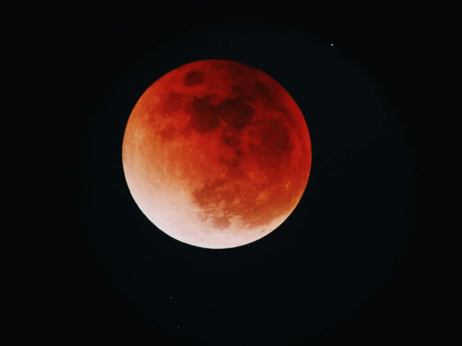 Lunar_ Eclipse_ Red_ Moon Wallpaper