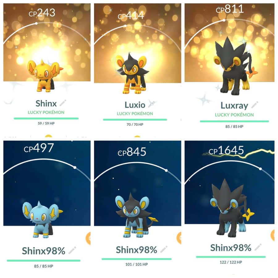 Luxio Evolution On Pokemon Go Wallpaper