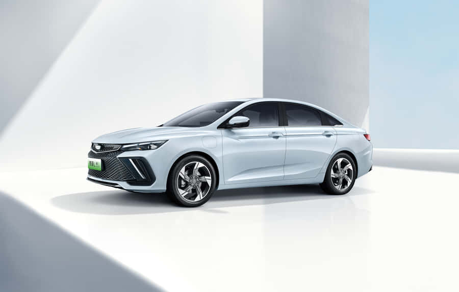 Luxurious Geely Emgrand Cruising On The Open Road Wallpaper